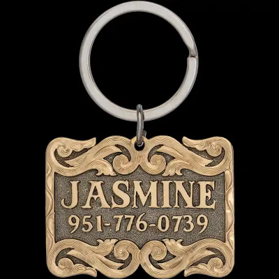 Jasmine Custom Dog Tag